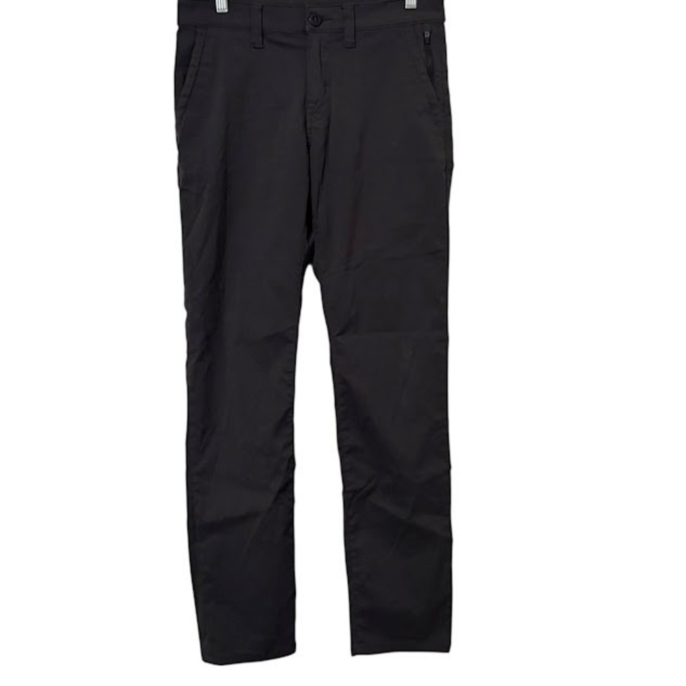prAna Zion Chino Charcoal Gray Straight Fit Performance Pants Mens 30 x 32